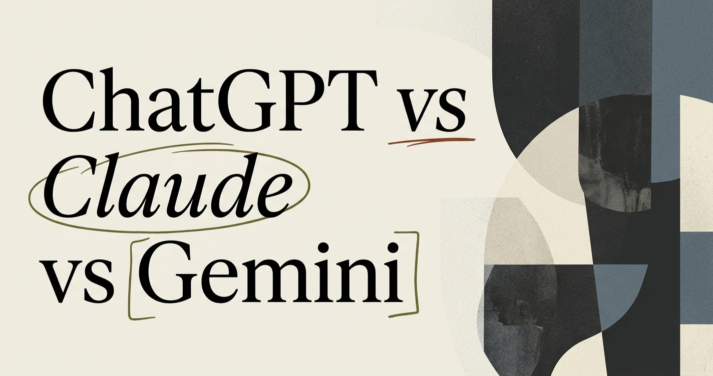 ChatGPT vs Claude vs Gemini: Best AI for Each Task