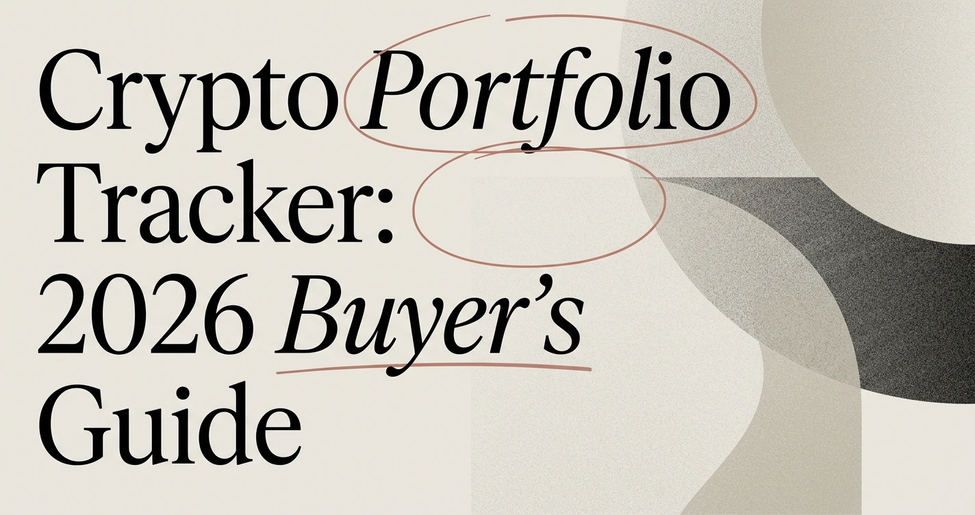 Crypto Portfolio Tracker: A Complete 2026 Buyer’s Guide