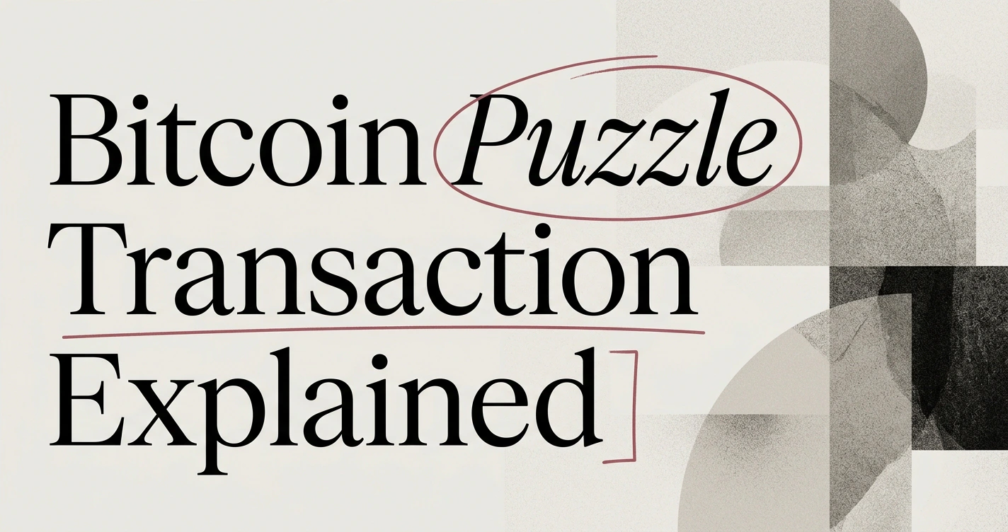 The Bitcoin Puzzle Transaction Explained: Math and Odds